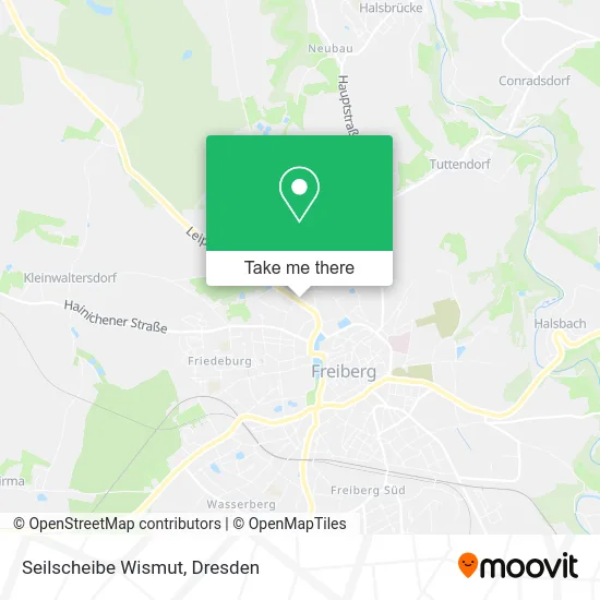 Карта Seilscheibe Wismut