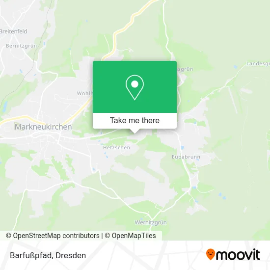 Карта Barfußpfad