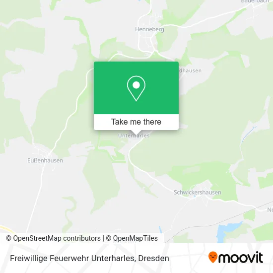 Карта Freiwillige Feuerwehr Unterharles