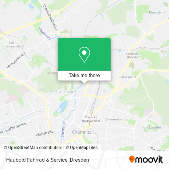 Карта Haubold Fahrrad & Service