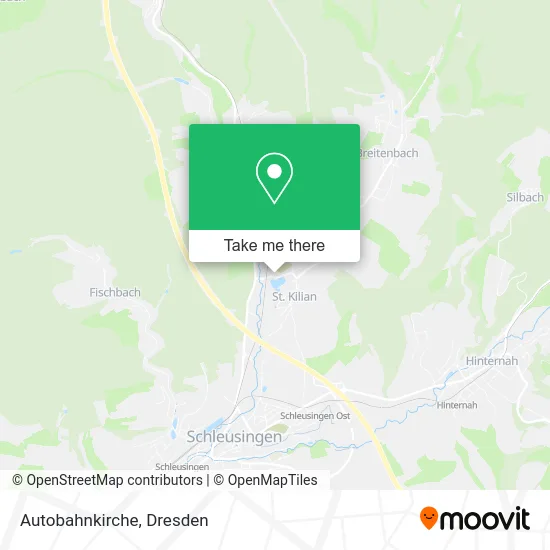 Карта Autobahnkirche