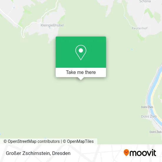 Карта Großer Zschirnstein
