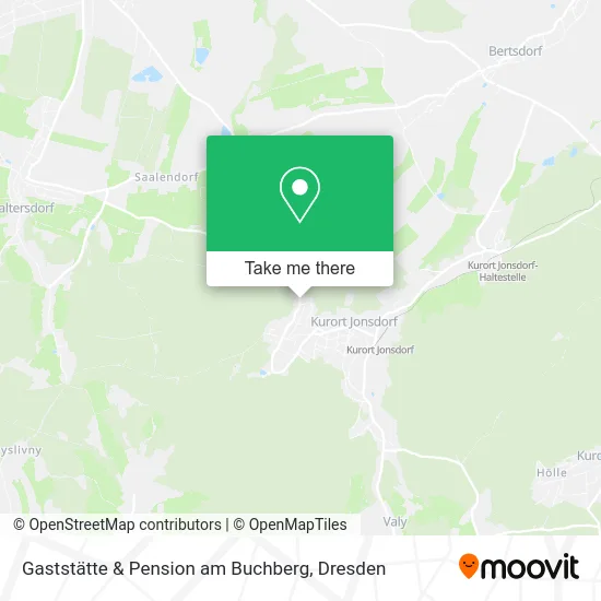 Карта Gaststätte & Pension am Buchberg