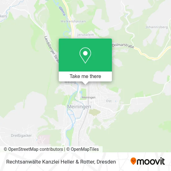 Карта Rechtsanwälte Kanzlei Heller & Rotter