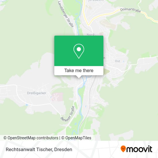 Карта Rechtsanwalt Tischer