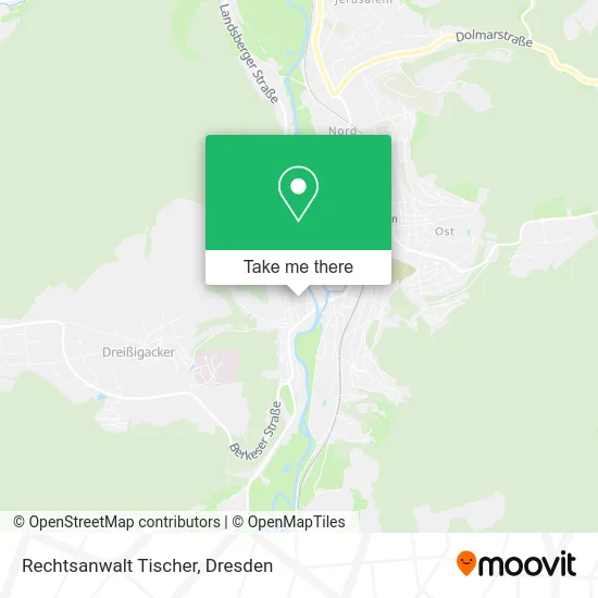 Карта Rechtsanwalt Tischer