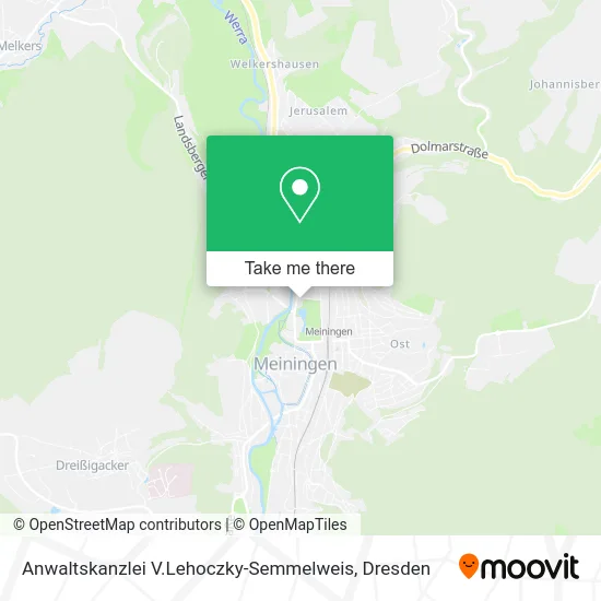 Карта Anwaltskanzlei V.Lehoczky-Semmelweis