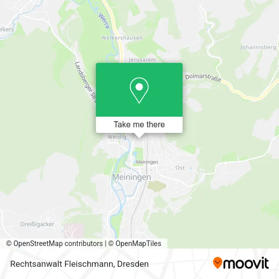 Карта Rechtsanwalt Fleischmann