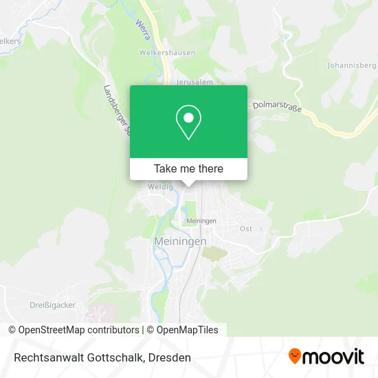 Карта Rechtsanwalt Gottschalk