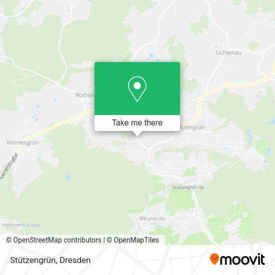 Карта Stützengrün