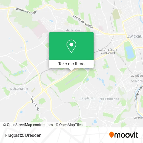 Карта Flugplatz