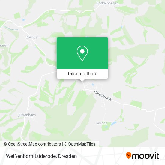 Карта Weißenborn-Lüderode