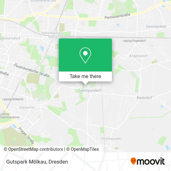Карта Gutspark Mölkau