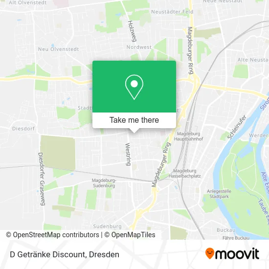 Карта D Getränke Discount