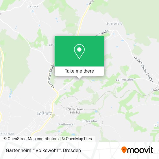 Карта Gartenheim ""Volkswohl""