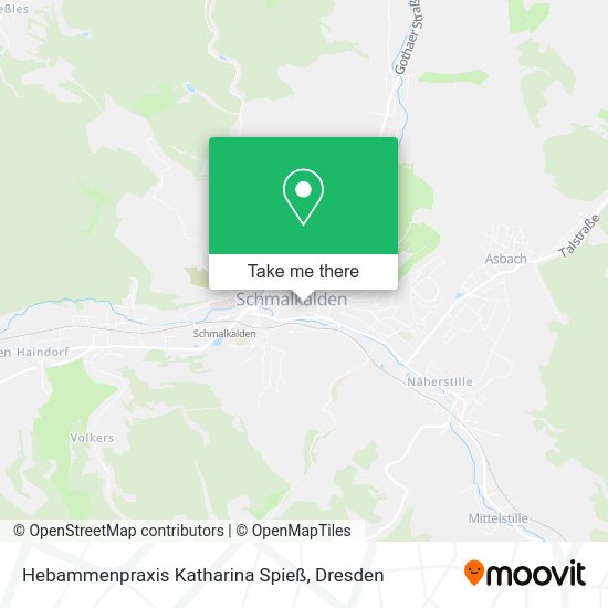 Карта Hebammenpraxis Katharina Spieß