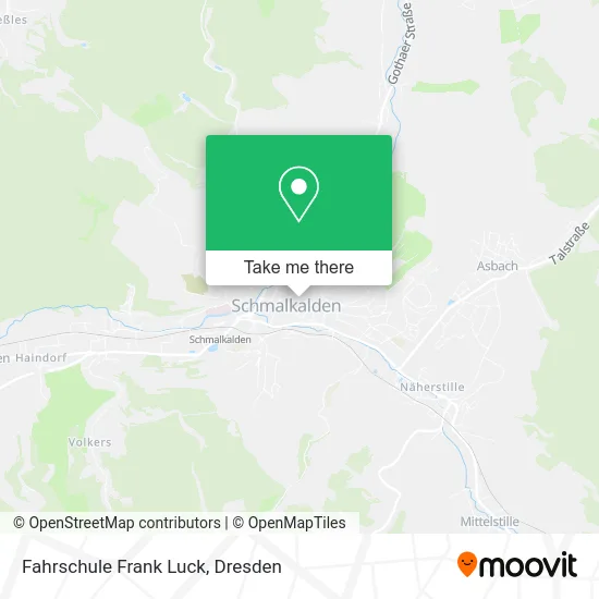 Карта Fahrschule Frank Luck
