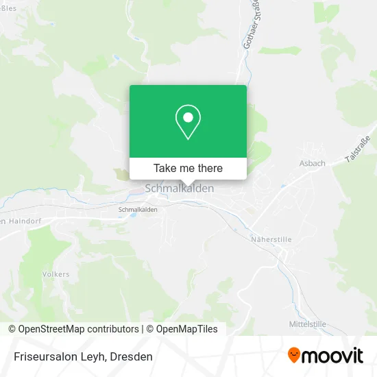 Friseursalon Leyh map