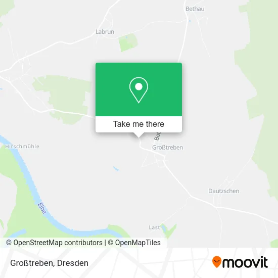 Карта Großtreben