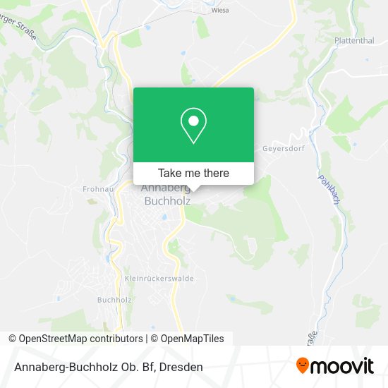 Карта Annaberg-Buchholz Ob. Bf