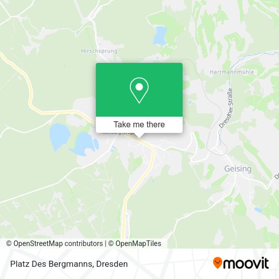 Карта Platz Des Bergmanns