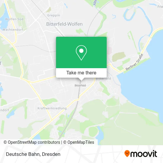 Карта Deutsche Bahn