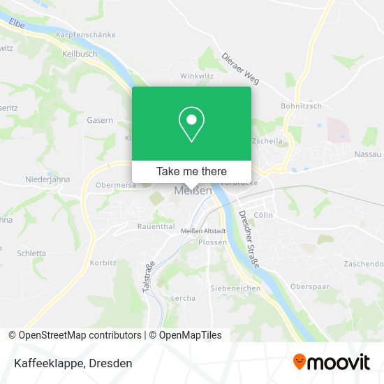 Карта Kaffeeklappe
