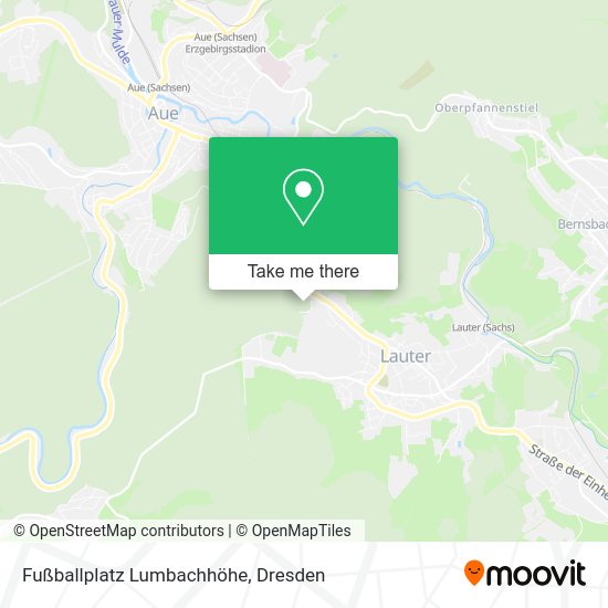 Карта Fußballplatz Lumbachhöhe