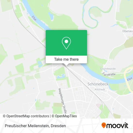 Карта Preußischer Meilenstein