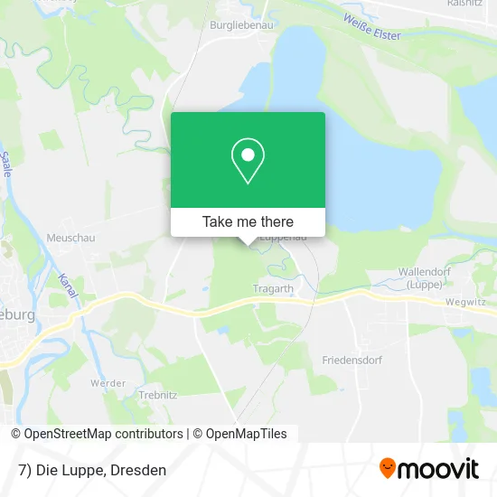 Карта 7) Die Luppe