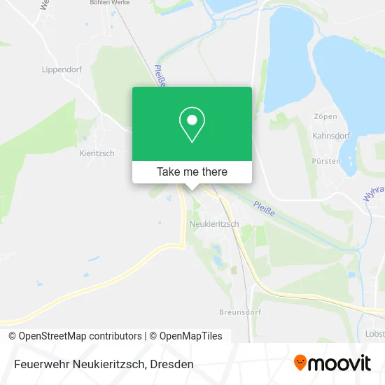 Карта Feuerwehr Neukieritzsch