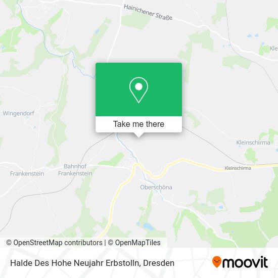 Карта Halde Des Hohe Neujahr Erbstolln