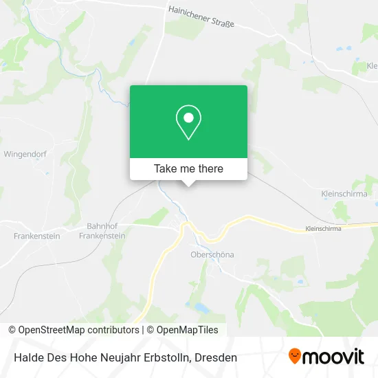 Карта Halde Des Hohe Neujahr Erbstolln