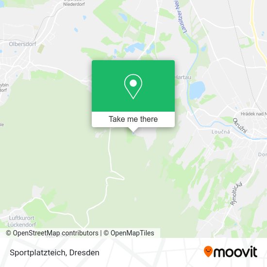Карта Sportplatzteich