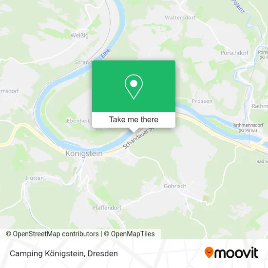 Карта Camping Königstein