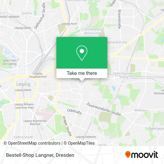 Карта Bestell-Shop Langner