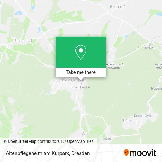 Карта Altenpflegeheim am Kurpark