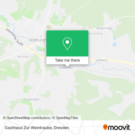 Карта Gasthaus Zur Weintraube