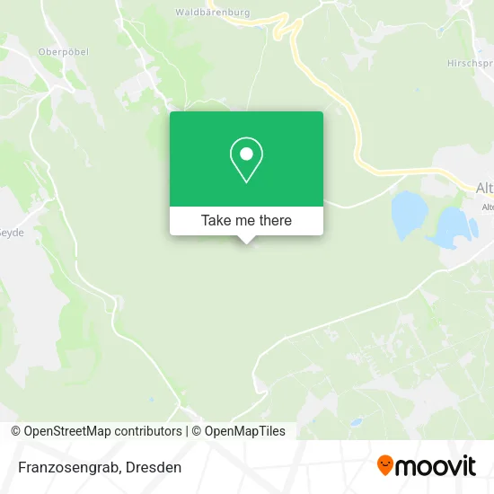 Карта Franzosengrab