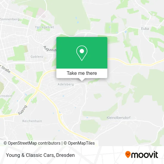 Карта Young & Classic Cars