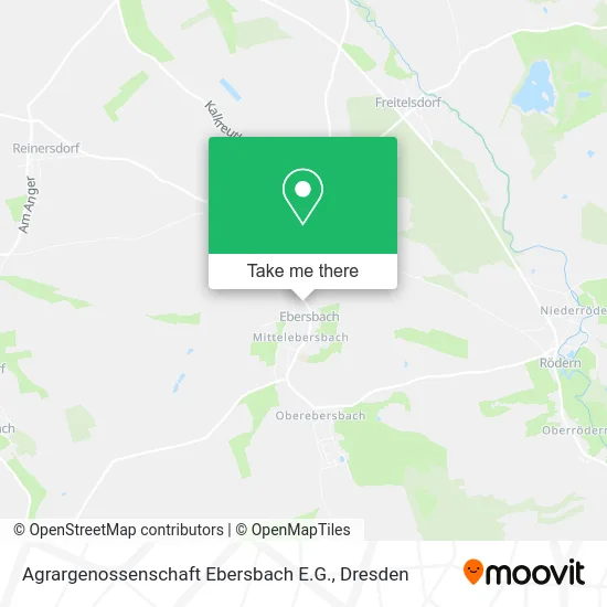 Agrargenossenschaft Ebersbach E.G. map