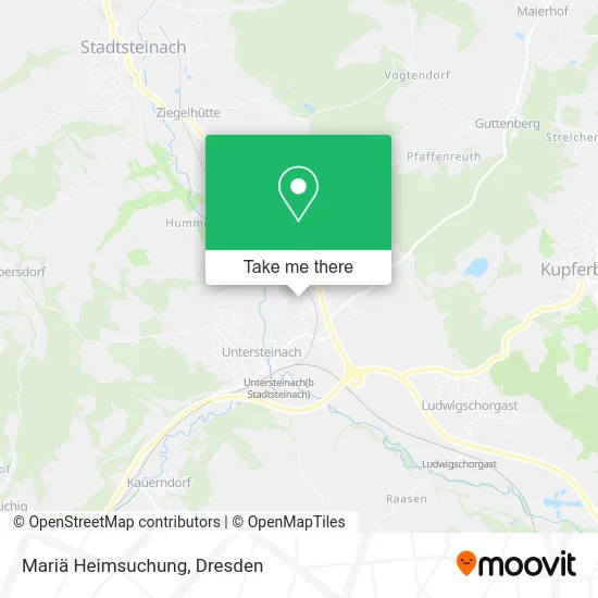 Карта Mariä Heimsuchung