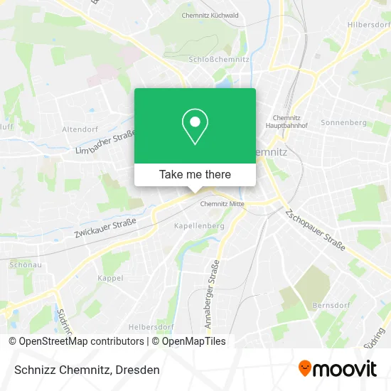 Schnizz Chemnitz map