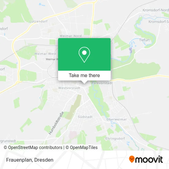 Карта Frauenplan