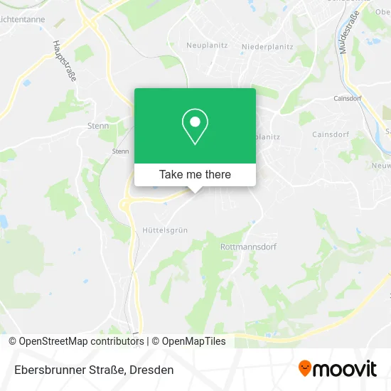 Карта Ebersbrunner Straße