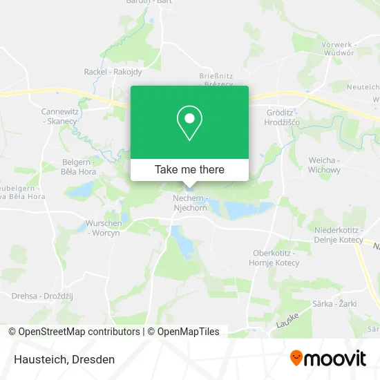 Карта Hausteich