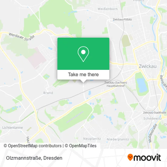 Карта Olzmannstraße