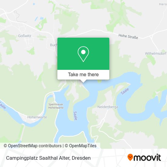 Карта Campingplatz Saalthal Alter