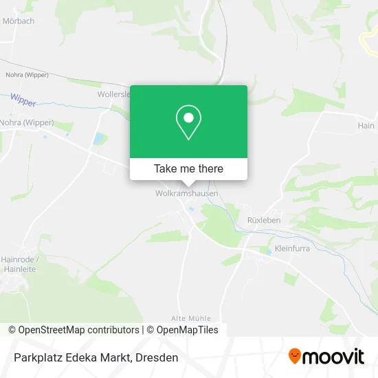 Карта Parkplatz Edeka Markt