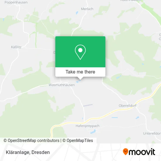 Карта Kläranlage